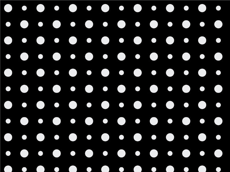 Maddening Monochrome Polka Dot Vinyl Wrap Pattern~Rwraps Series 914 Digitally Printed Vinyl Wrap~0