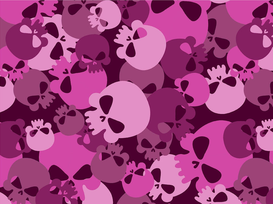 Magenta Calvaria Halloween Vinyl Wrap Pattern~Rwraps Series 914 Digitally Printed Vinyl Wrap~0