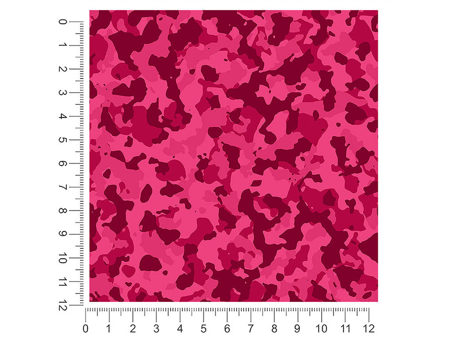 magenta flecktarn camouflage 1ft x 1ft Craft Sheets
