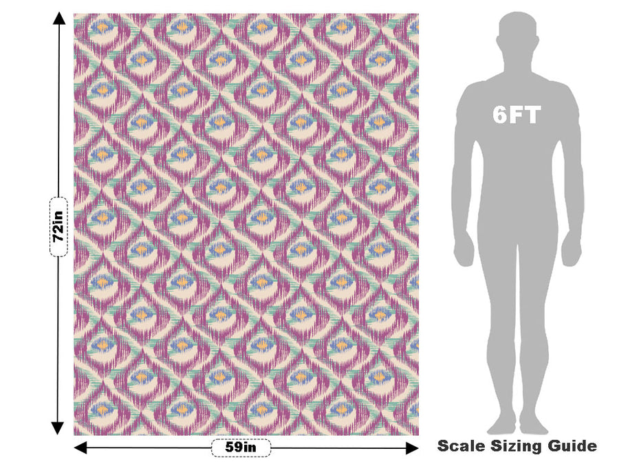 Magenta Markings Birds Vehicle Wrap Scale~Rwraps Series 914 Magenta Markings Birds Measurements~1