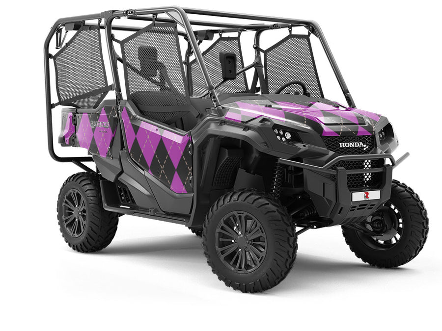 Magenta Matters Argyle Utility Vehicle Vinyl Wrap