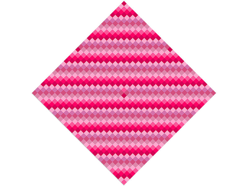 Magenta Process Mosaic Vinyl Wrap Pattern