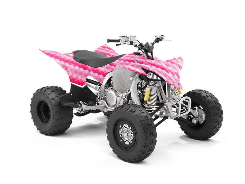 Magenta Process Mosaic ATV Wrapping Vinyl