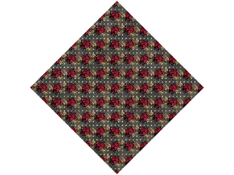Magenta Ranunculus Gothic Vinyl Wrap Pattern