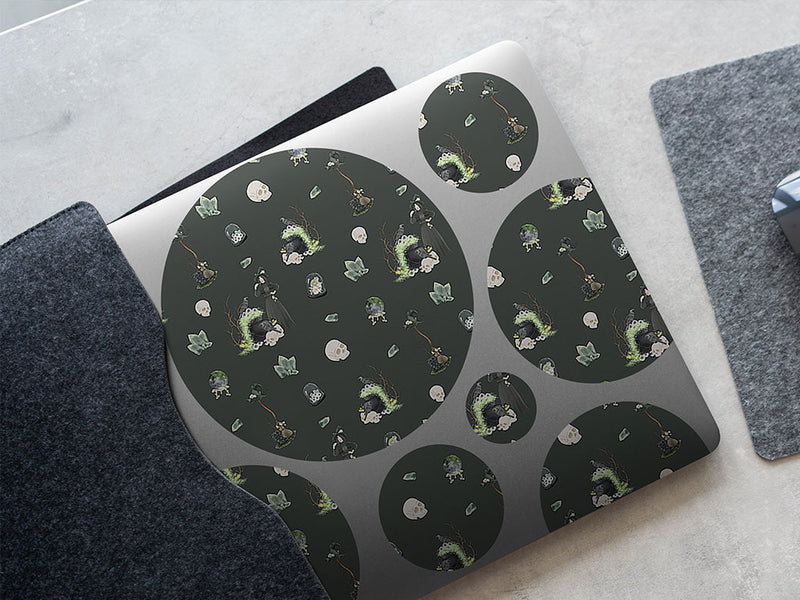 magic brew horror DIY Laptop Stickers