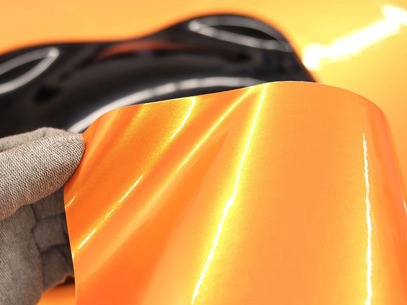 Rwraps Magic Orange Chameleon Film~Rwraps Magic Orang Chameleon Vinyl Liner~1