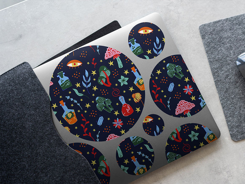 magical ingredients horror DIY Laptop Stickers