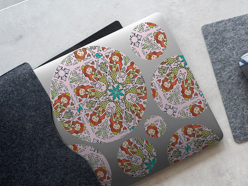 magical mandala fantasy DIY Laptop Stickers