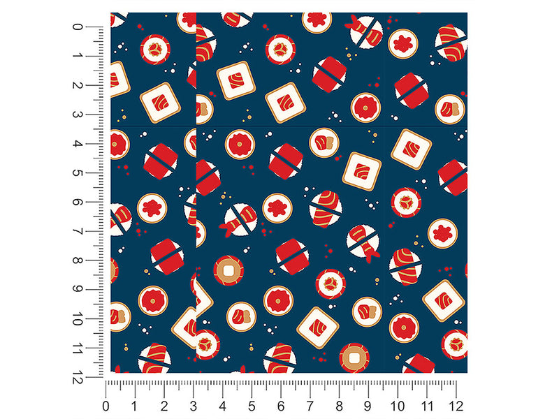 maguro madness japanese 1ft x 1ft Craft Sheets