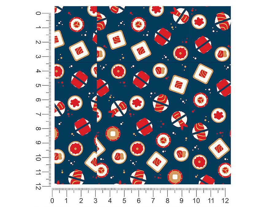 maguro madness japanese 1ft x 1ft Craft Sheets