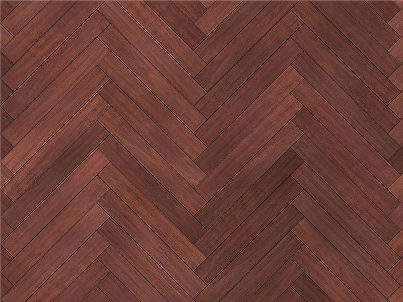 Mahogany Wooden Parquet Vinyl Wrap Pattern~Rwraps Series 914 Digitally Printed Vinyl Wrap~0