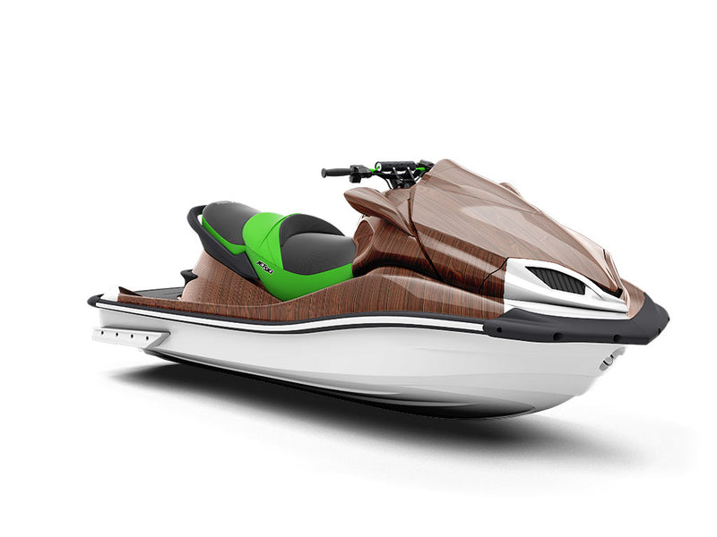 Mahogany Wood Plank Jet Ski Vinyl Customized Wrap