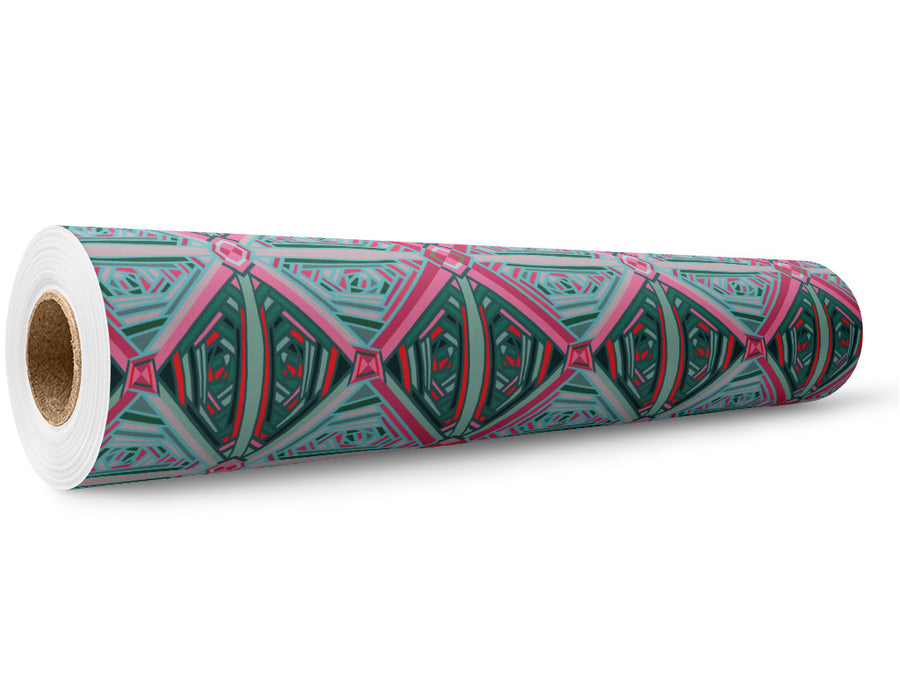 Make Out Art Deco Wrap Film Wholesale Roll~Rwraps Series 914 Digitally Printed Vinyl Roll~5
