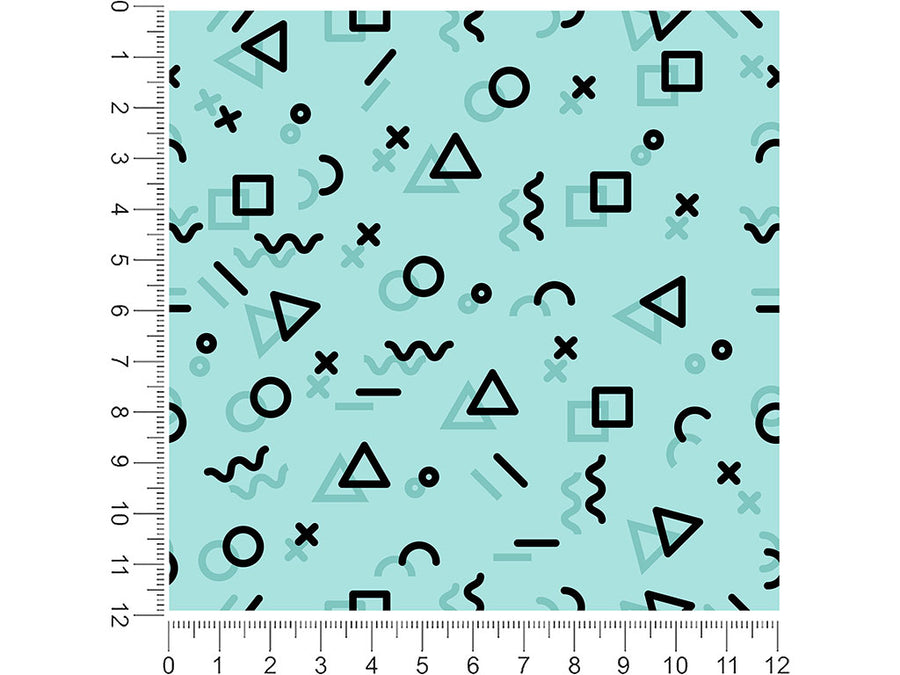 making measure abstract geometric 1ft x 1ft Craft Sheets