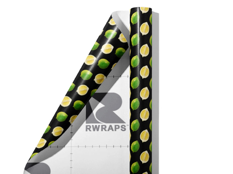 Makrut Fruit Wrap Film Sheets~Rwraps Series 914 Makrut Fruit Scrolled Sheet~3
