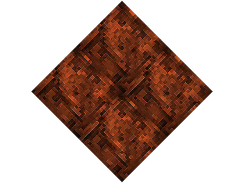 Mango Tango Pixel Vinyl Wrap Pattern