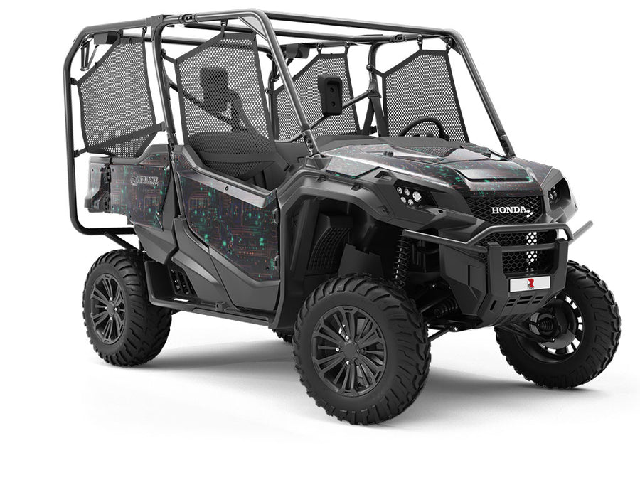 Manic Megabyte Technology Utility Vehicle Vinyl Wrap