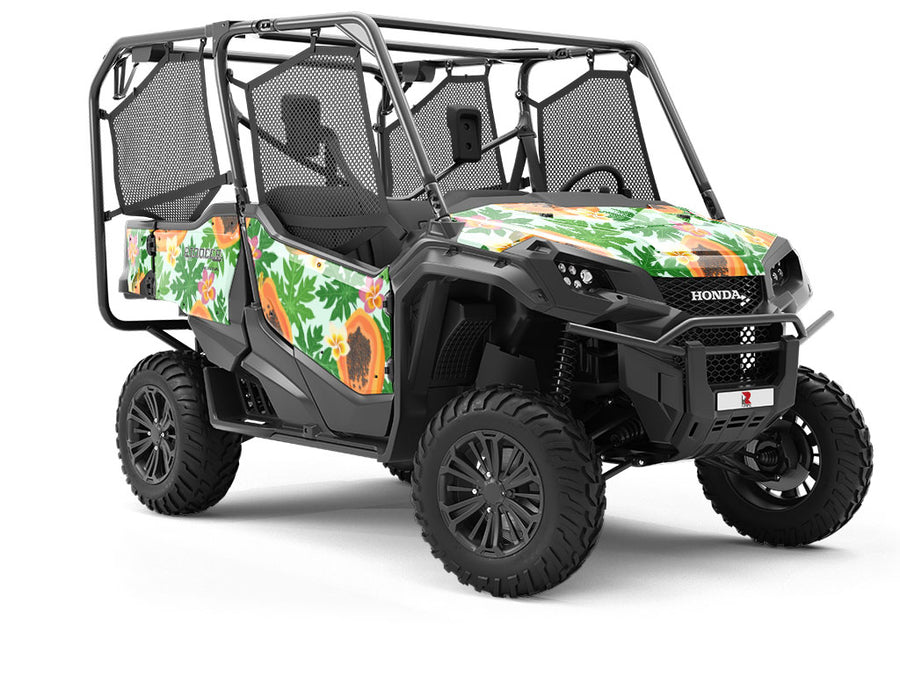 Maradol Fruit Utility Vehicle Vinyl Wrap
