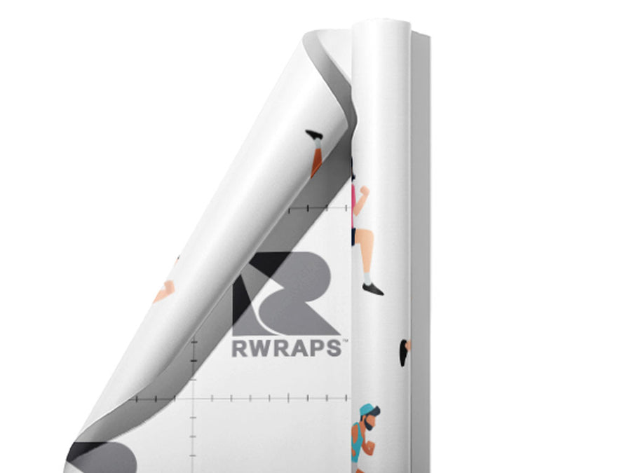 Marathon Champs Sport Wrap Film Sheets~Rwraps Series 914 Marathon Champs Sport Scrolled Sheet~3