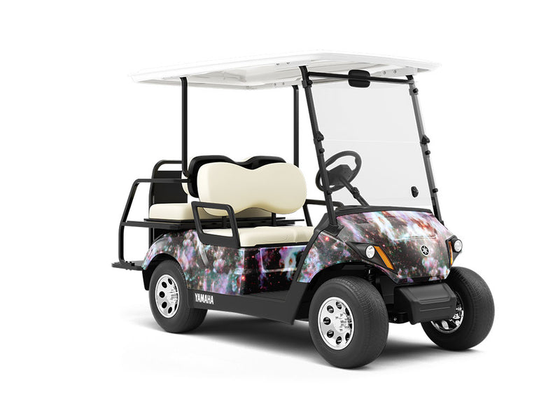 Marbleverse Science Fiction Wrapped Golf Cart