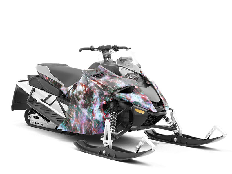 Marbleverse Science Fiction Custom Wrapped Snowmobile