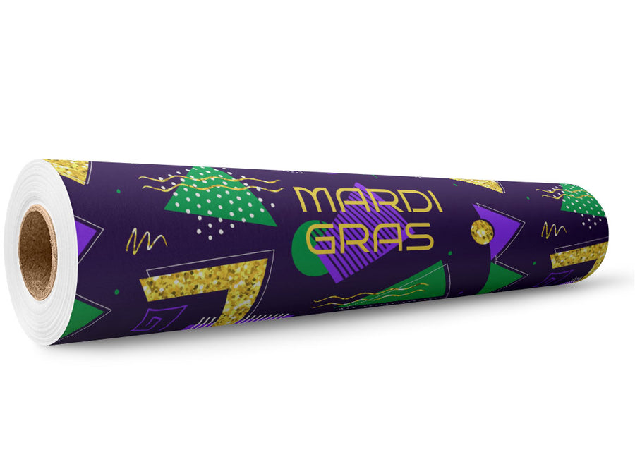 Mardi Gras Americana Wrap Film Wholesale Roll~Rwraps Series 914 Digitally Printed Vinyl Roll~5