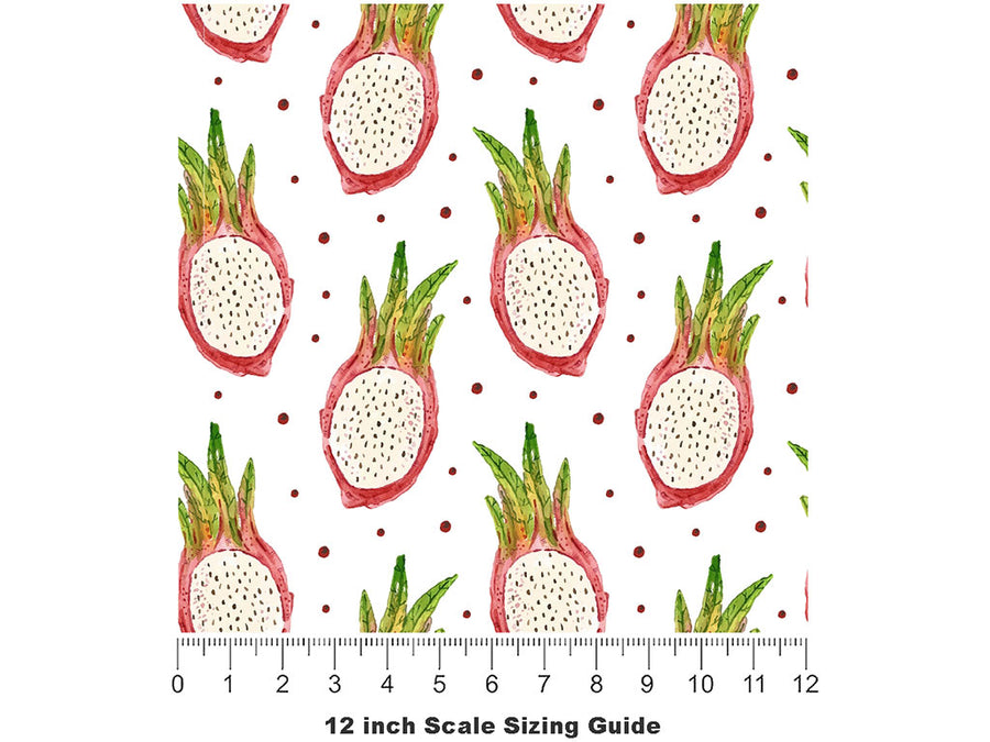 Maria Rosa Fruit Vinyl Film Pattern Size 12 inch Scale~Rwraps Maria Rosa Fruit Sizing Chart~2
