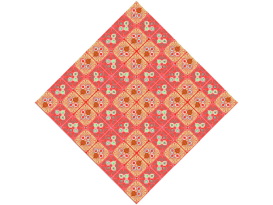 Marigold Tile Vinyl Wrap Pattern