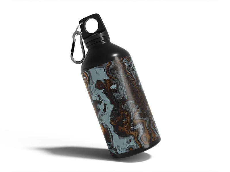 marine glass epoxy resin Water Bottle DIY Stickers