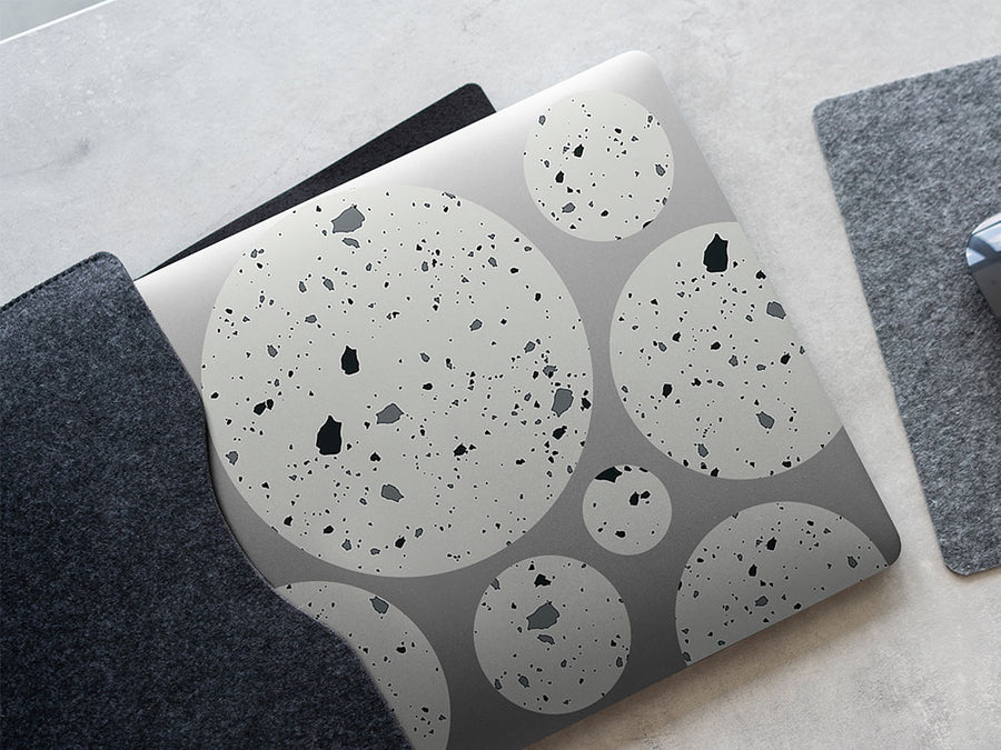 marmo terrazzo stone DIY Laptop Stickers