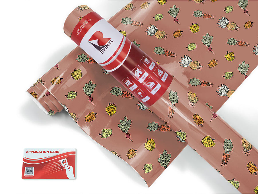 maroon harvest gardening Craft Vinyl Roll
