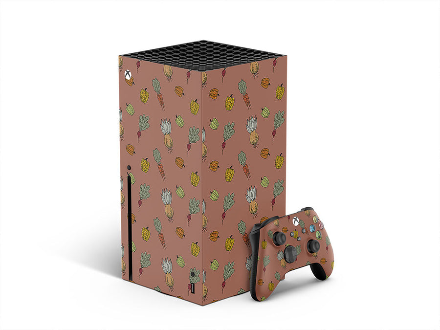 maroon harvest gardening XBOX DIY Decal