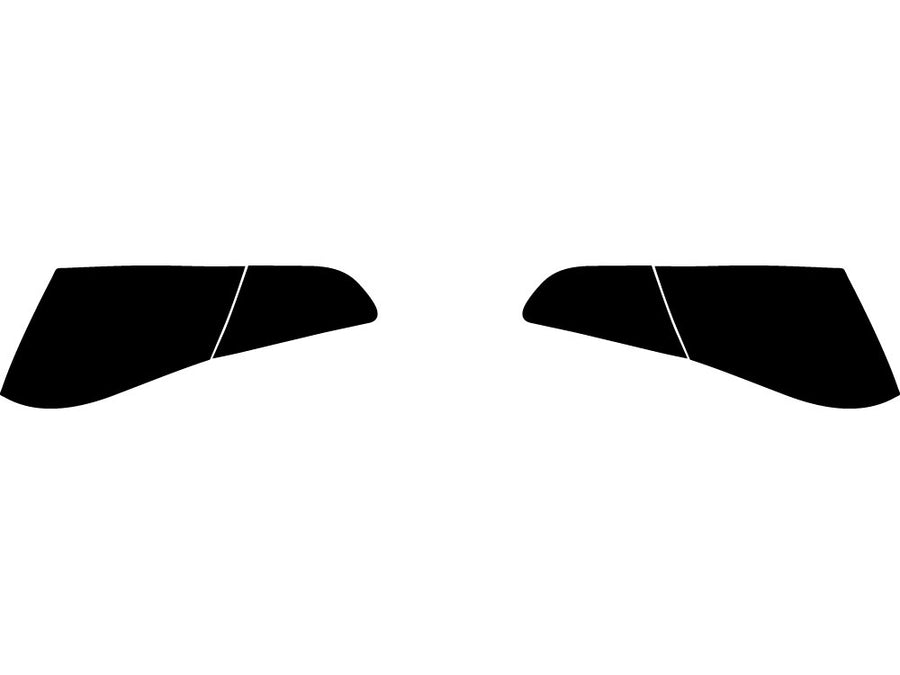 ghibli Precut Tail Light Tint Diagram