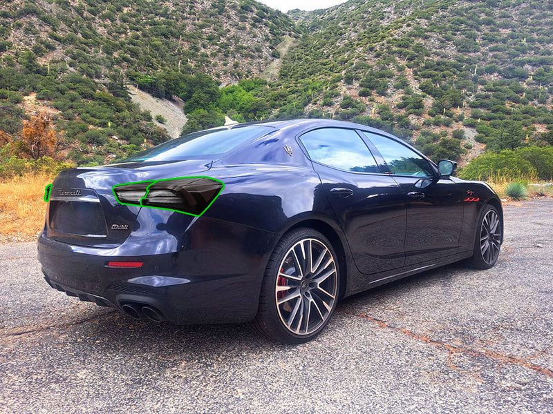 ghibli Tail Light Tint Installation Points