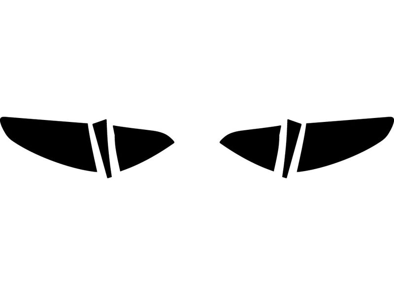 granturismo Precut Tail Light Tint Diagram