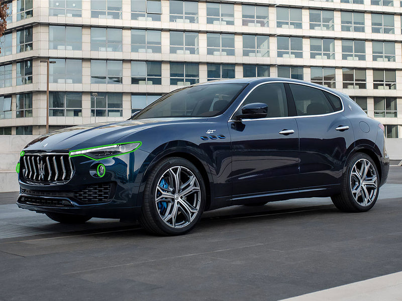 maserati levante 2017-2024 Headlight Protection Installation Location