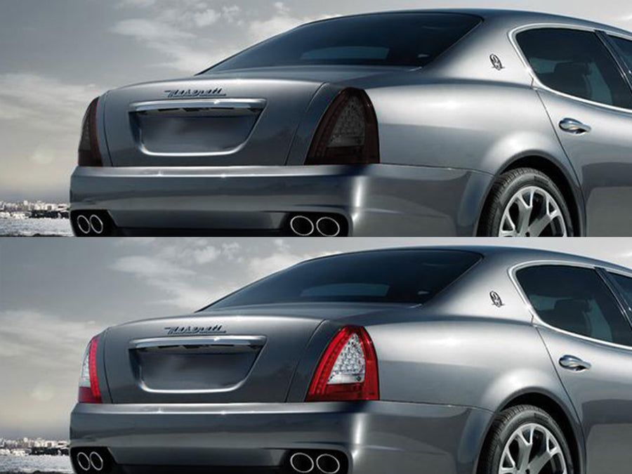 quattroporte Before and After Smoked Taillights