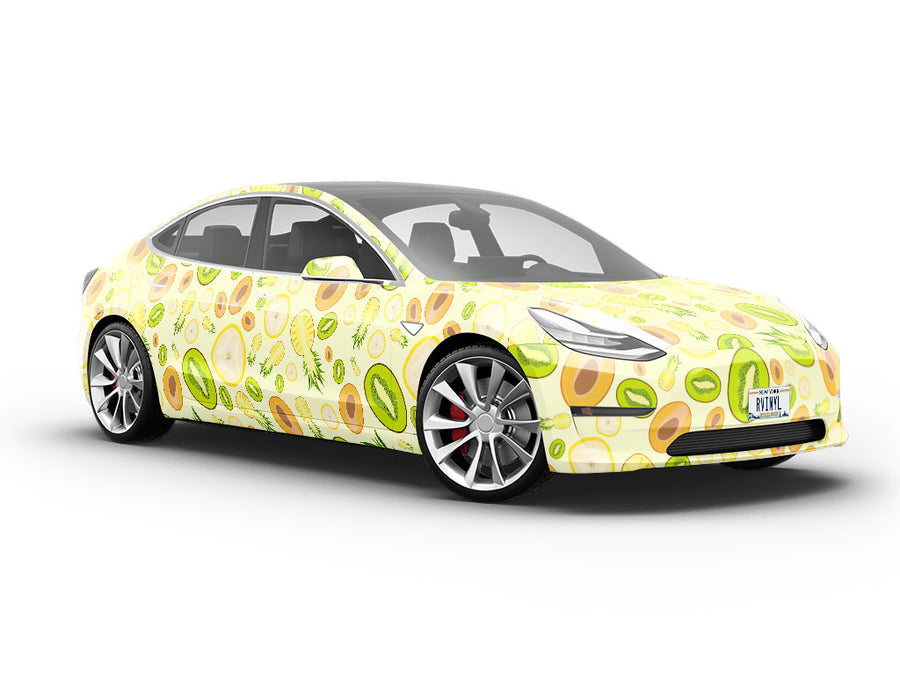Mastication Mania Fruit Vehicle Vinyl Wrap