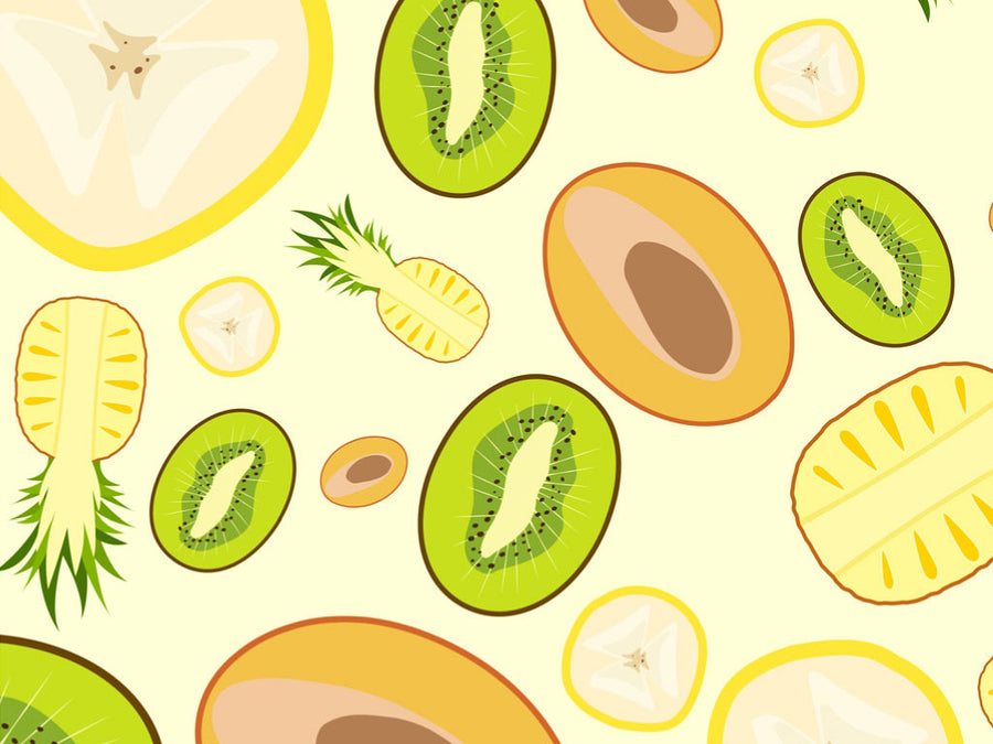 Mastication Mania Fruit Vinyl Wrap Pattern~Rwraps Series 914 Digitally Printed Vinyl Wrap~0