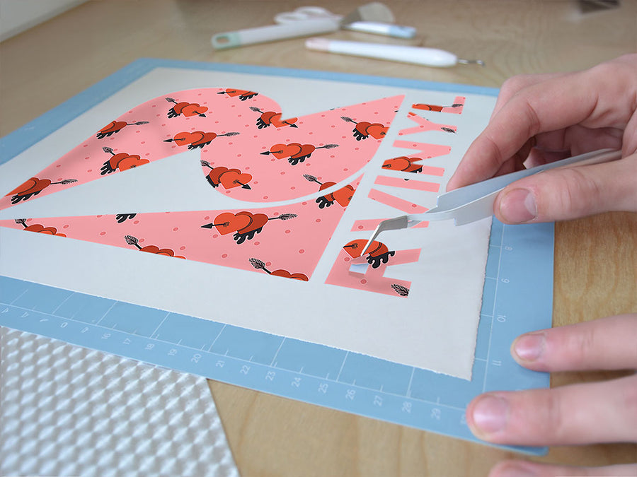 match made heart Easy Weed Craft Vinyl