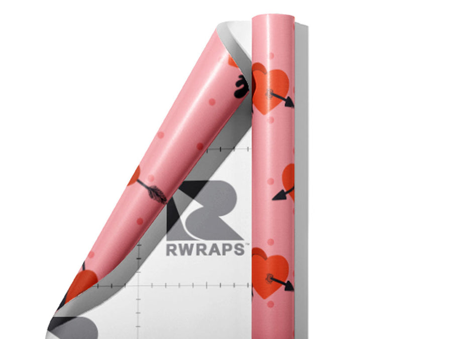 Match Made Heart Wrap Film Sheets~Rwraps Series 914 Match Made Heart Scrolled Sheet~3