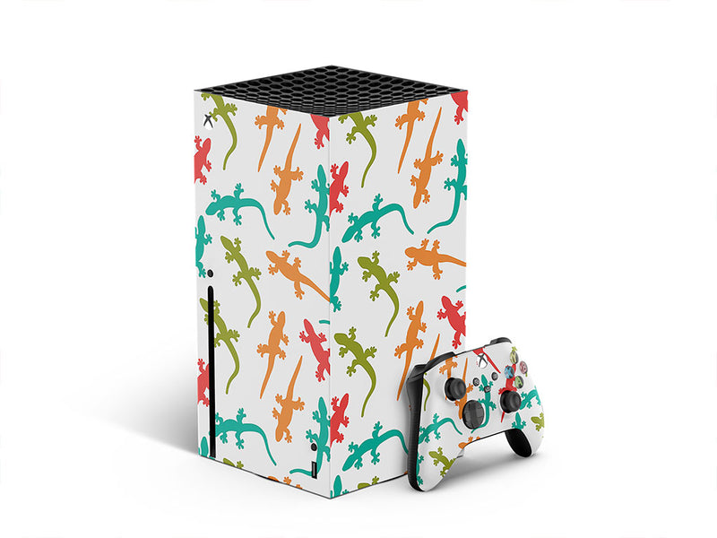 matte geckos animal XBOX DIY Decal