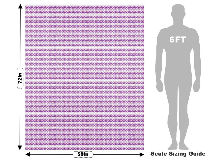 Mauve Brick Vehicle Wrap Scale~Rwraps Series 914 Mauve Brick Measurements~2