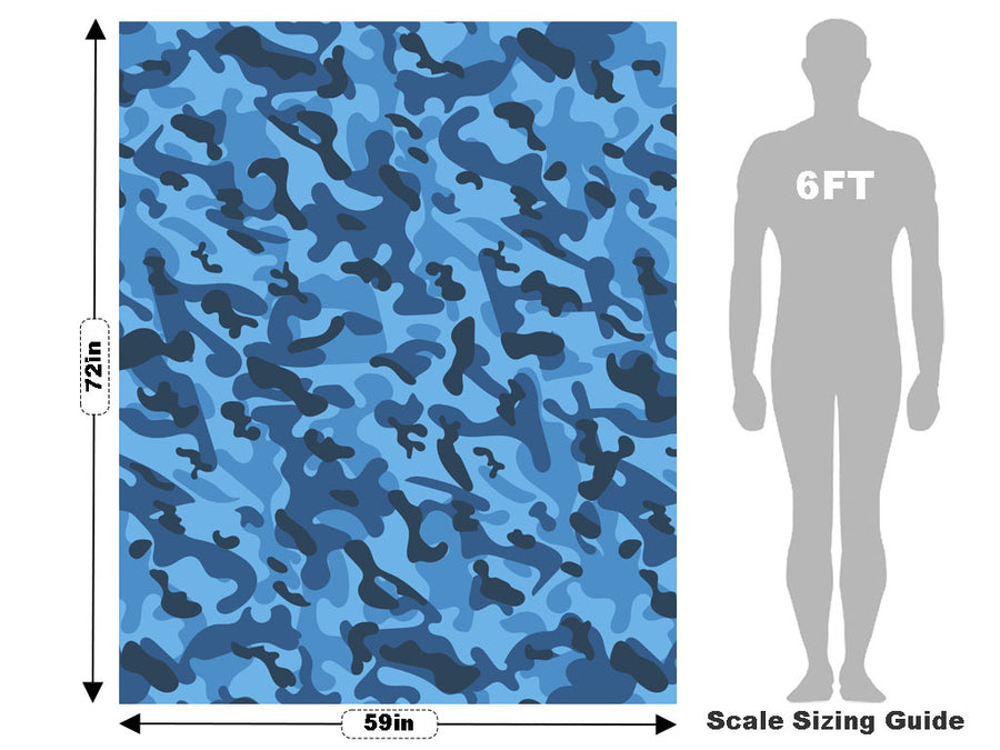 Maya DPM Camouflage Vehicle Wrap Scale~Rwraps Series 914 Maya DPM Camouflage Measurements~2