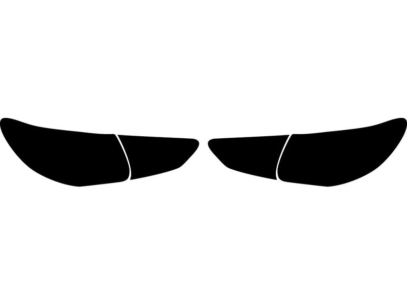 cx-3 Precut Tail Light Tint Diagram