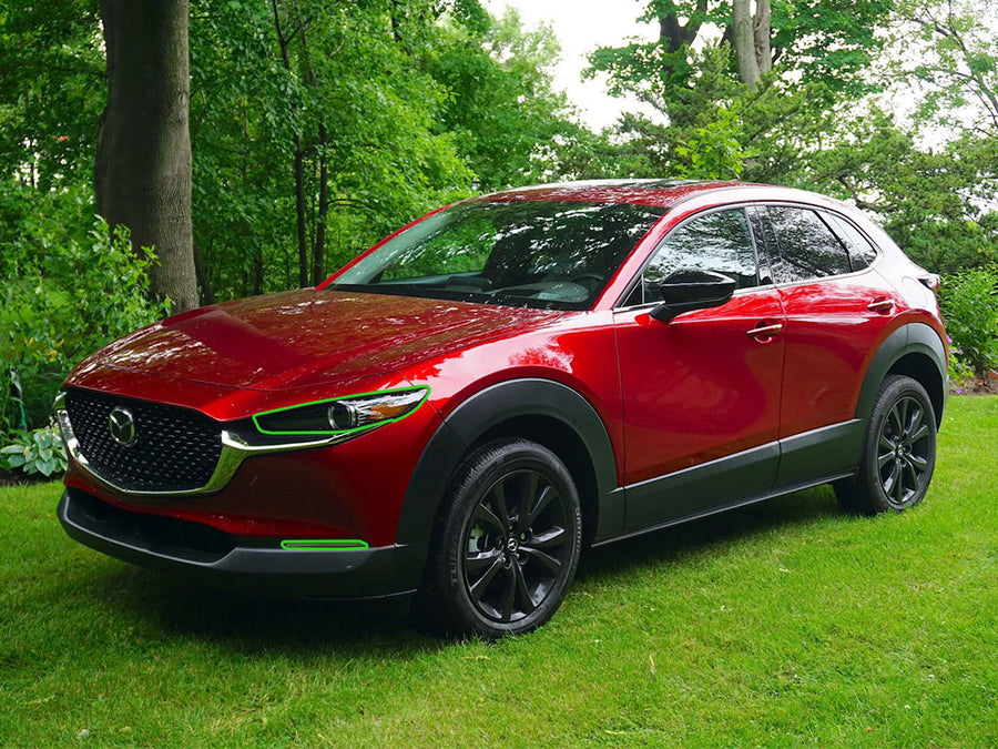 mazda cx-30 2020-2025 Headlight Protection Installation Location