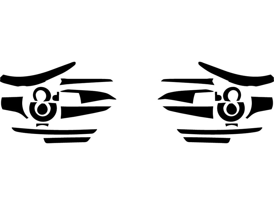 cx-30 Precut Tail Light Tint Diagram