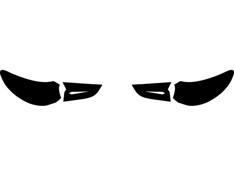 cx-9 Precut Tail Light Tint Diagram