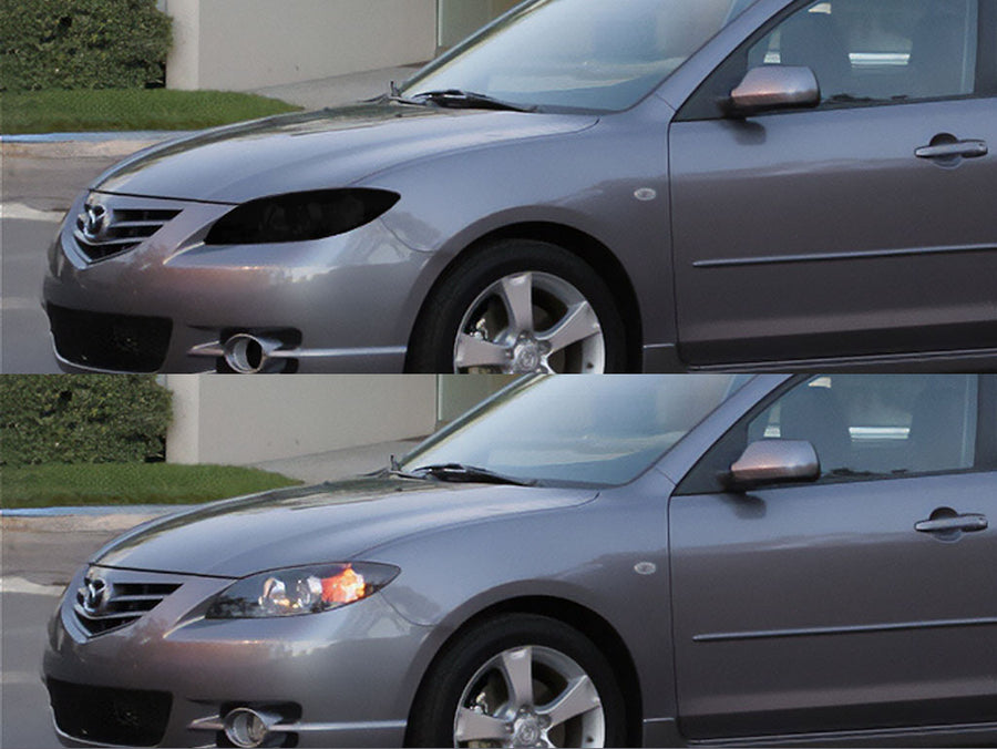 mazda mazda3 2004-2005 Headlight Tint Appearance