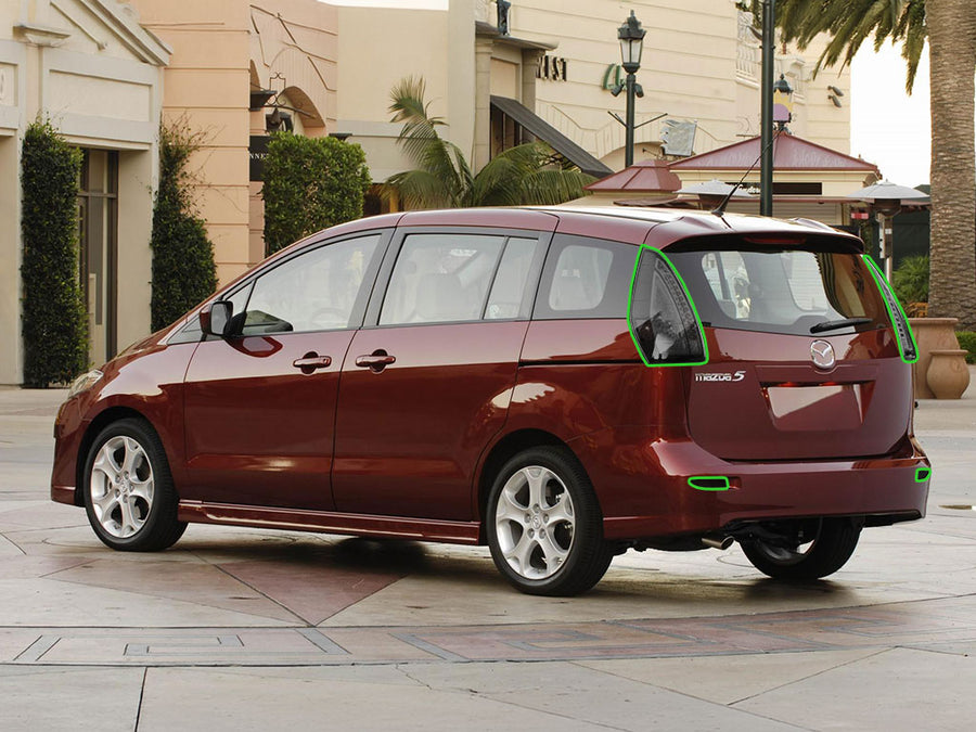 mazdamazda mazda5 2006-20 Tail Light Tint Installation Points